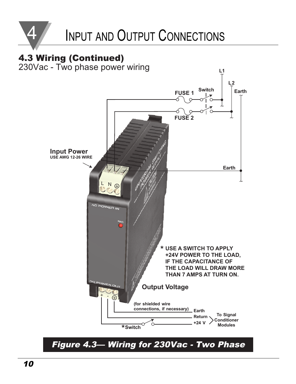 Nput and, Utput, Onnections | Omega Speaker Systems iDRN-PS-1000 User Manual | Page 12 / 20