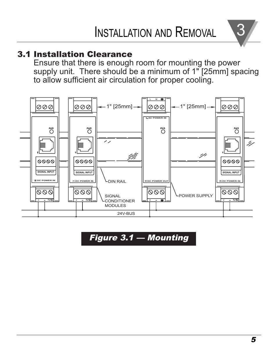 Nstallation and, Emoval | Omega Speaker Systems iDRN-PS-1000 User Manual | Page 7 / 20