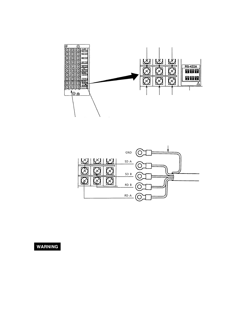 2 interface terminal 1.2.1 terminal assignment, 2 cable termination | Omega Speaker Systems VR200 User Manual | Page 7 / 46
