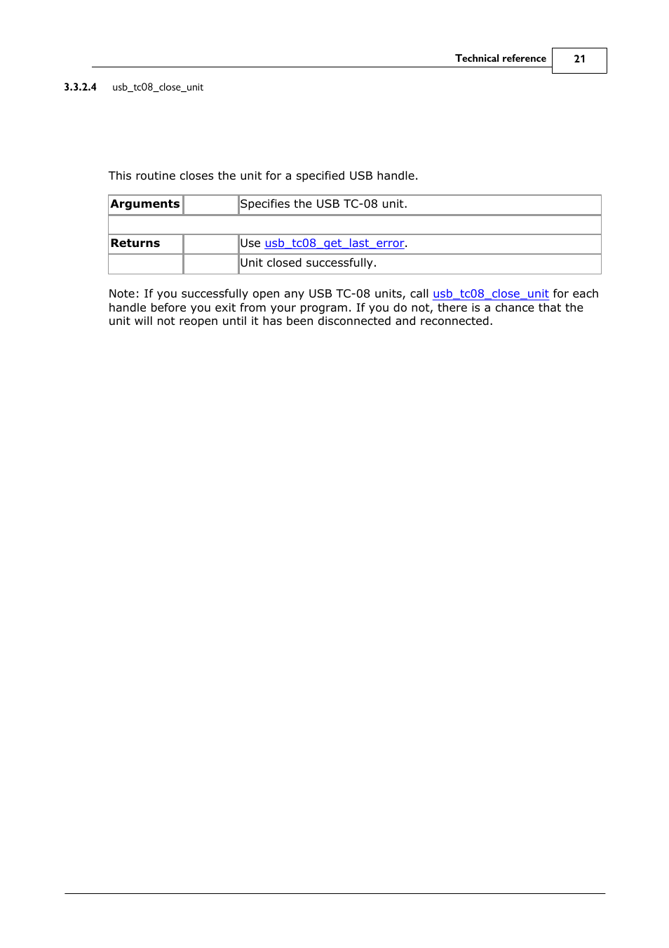 Usb_tc08_close_unit | Omega Speaker Systems 8 Channel Thermocouple USB Data Acquisition Module TC-08 User Manual | Page 25 / 54