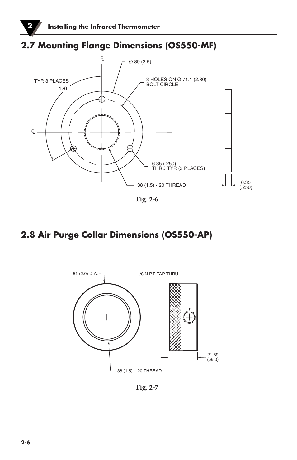 Fig. 2-6 fig. 2-7 | Omega Speaker Systems OS550 Series User Manual | Page 16 / 77