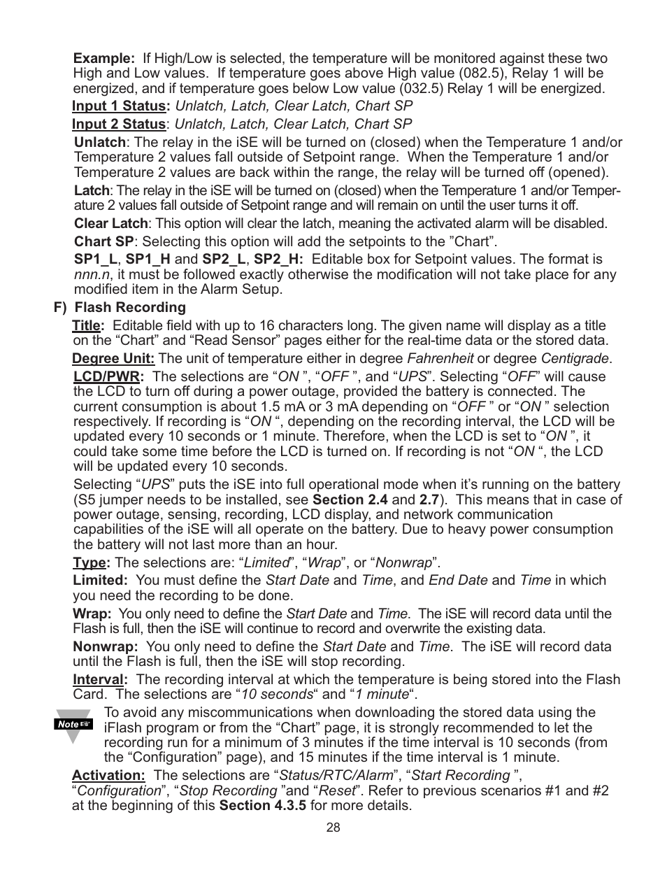 Omega Speaker Systems Dual Thermocouple Over the Internet iSE-TC User Manual | Page 32 / 60