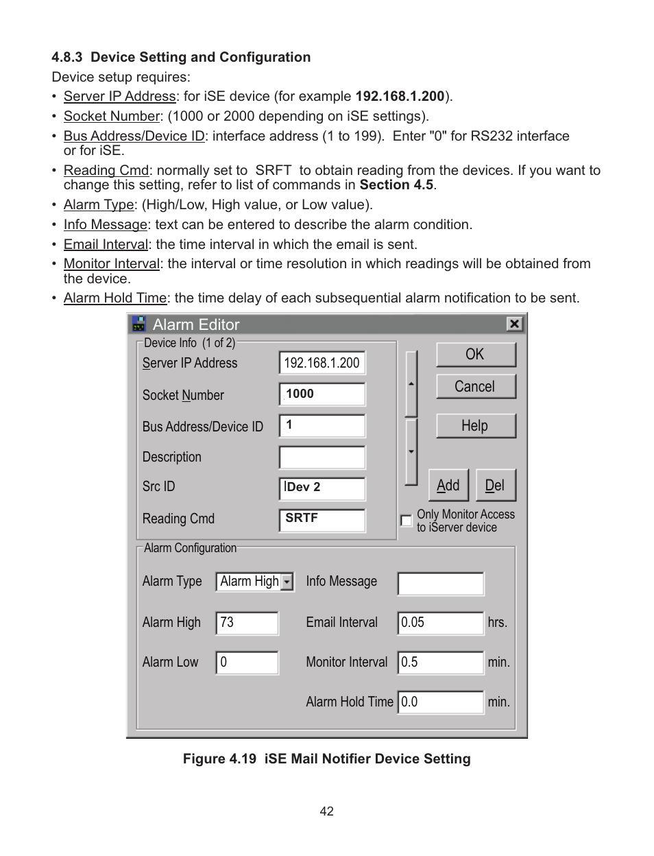 Omega Speaker Systems Dual Thermocouple Over the Internet iSE-TC User Manual | Page 46 / 60