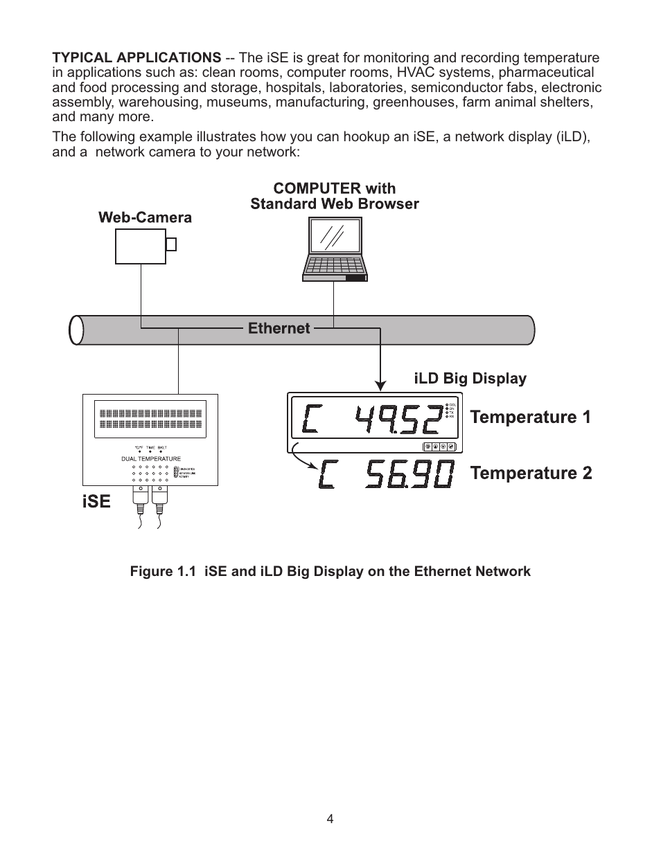 Omega Speaker Systems Dual Thermocouple Over the Internet iSE-TC User Manual | Page 8 / 60