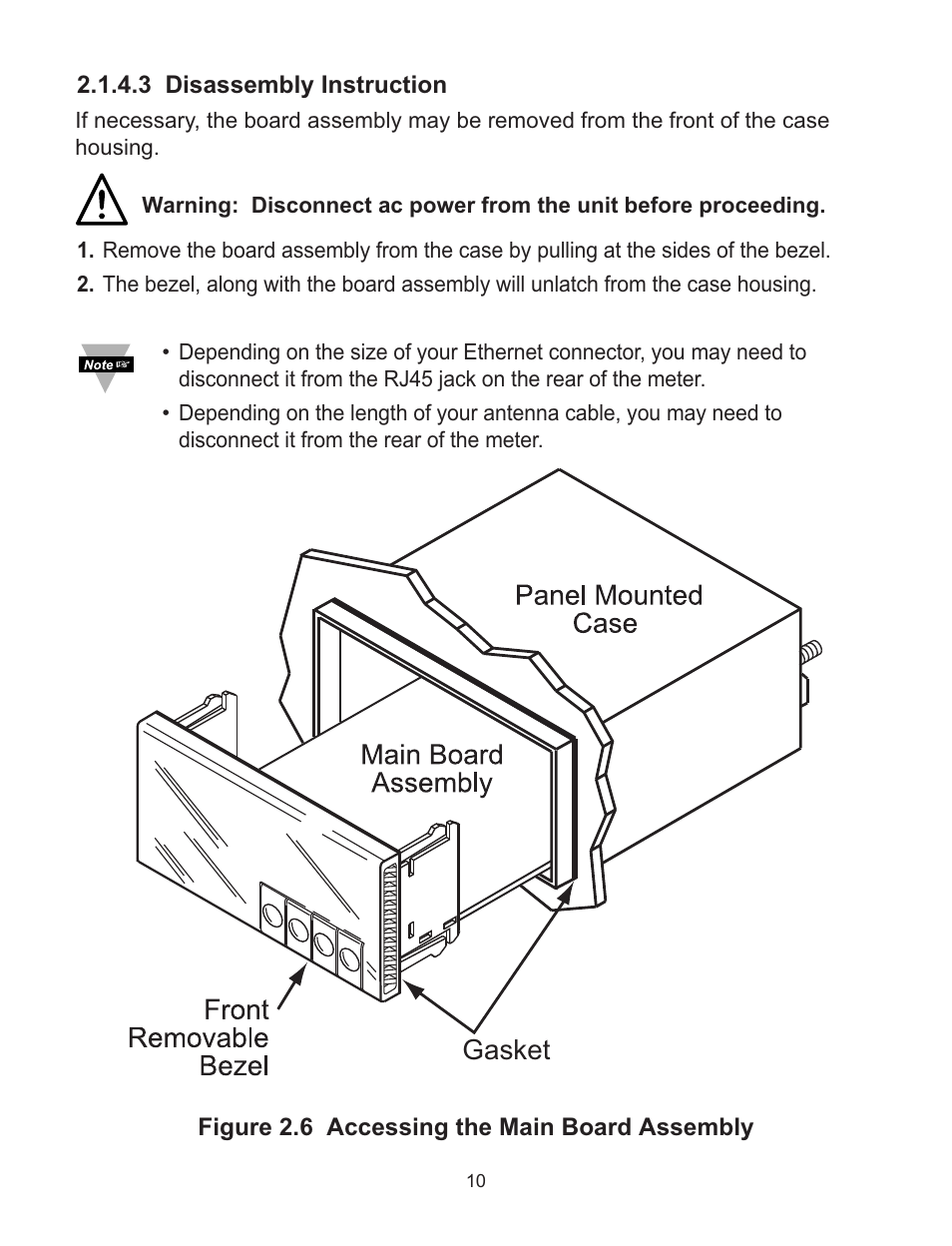 Gasket | Omega WI8XX-U User Manual | Page 16 / 92