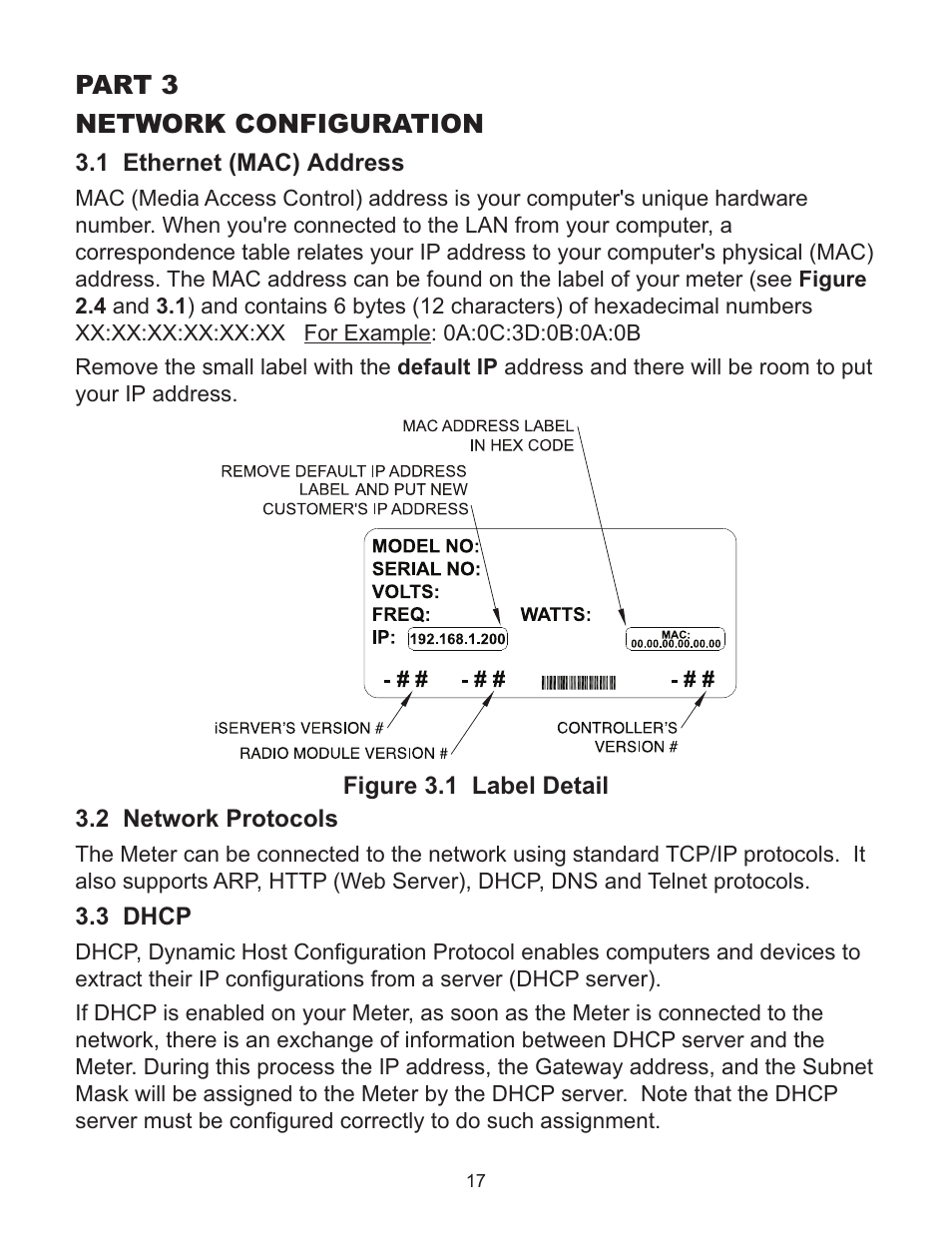 Part 3 network configuration | Omega WI8XX-U User Manual | Page 23 / 92
