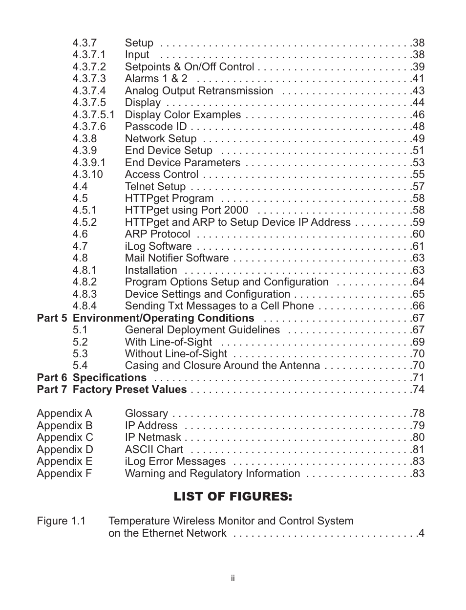 Omega WI8XX-U User Manual | Page 4 / 92