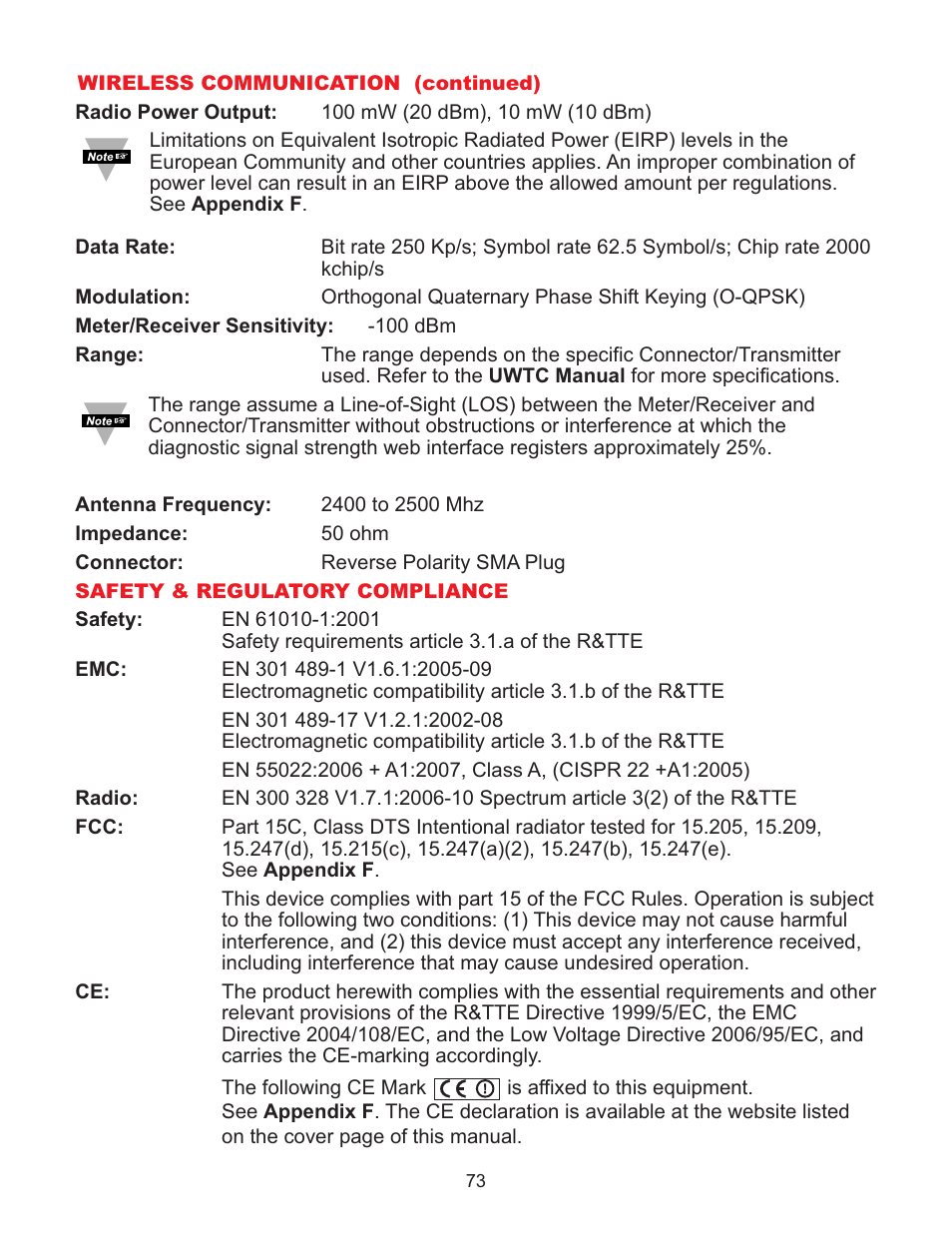 Omega WI8XX-U User Manual | Page 79 / 92