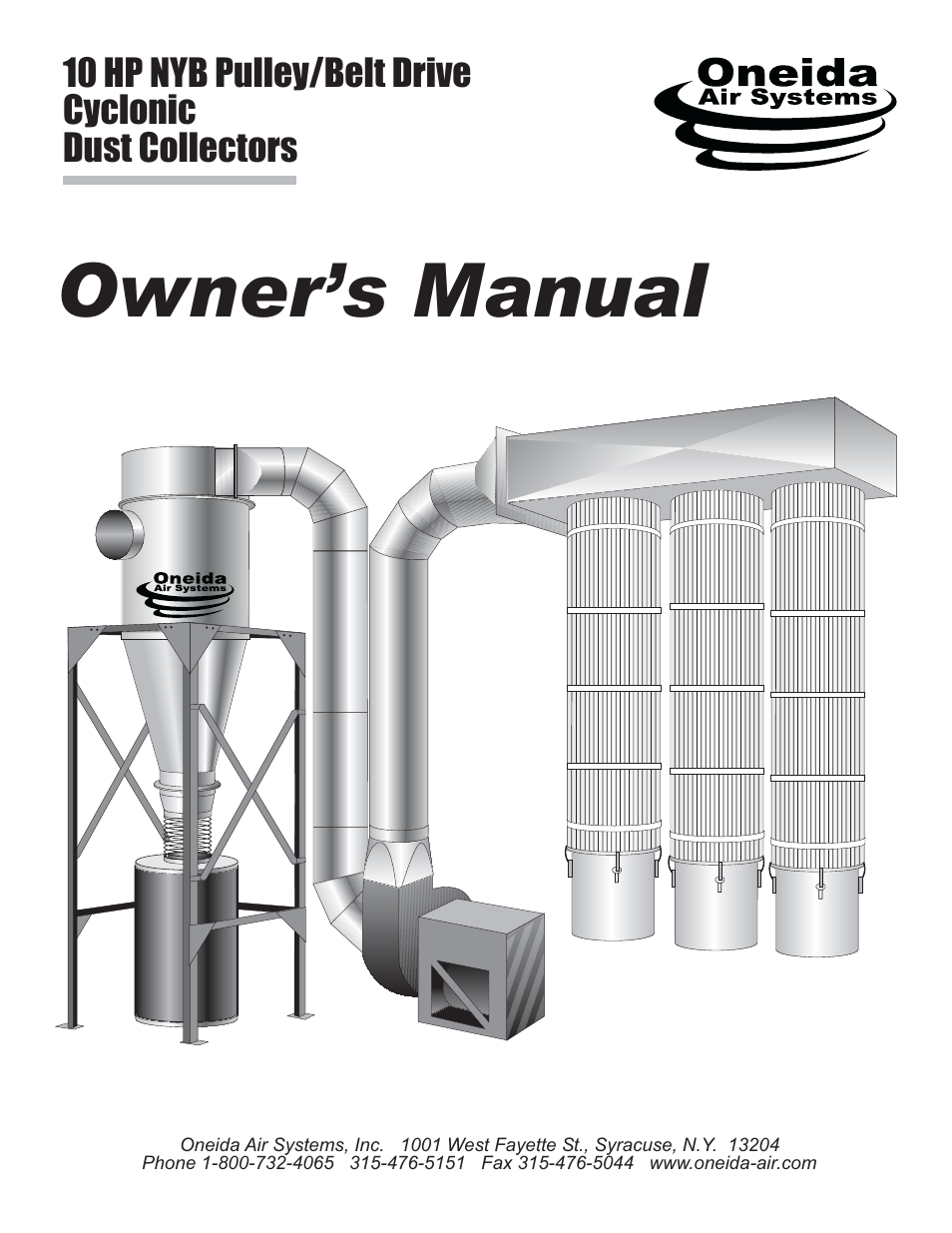 Oneida Air Systems 10 HP User Manual | 24 pages