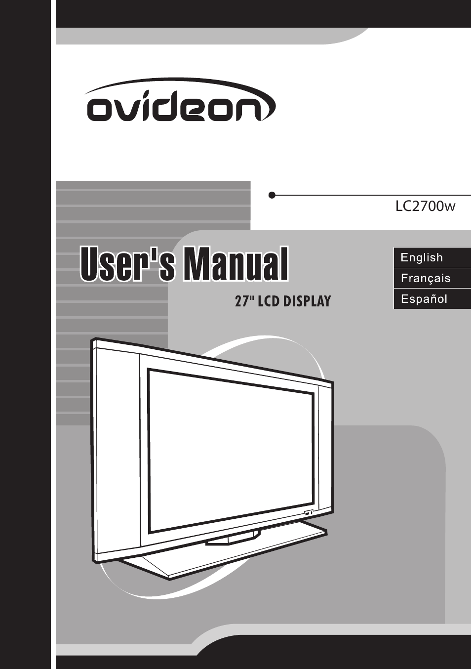 Ovideon LC2700w User Manual | 25 pages