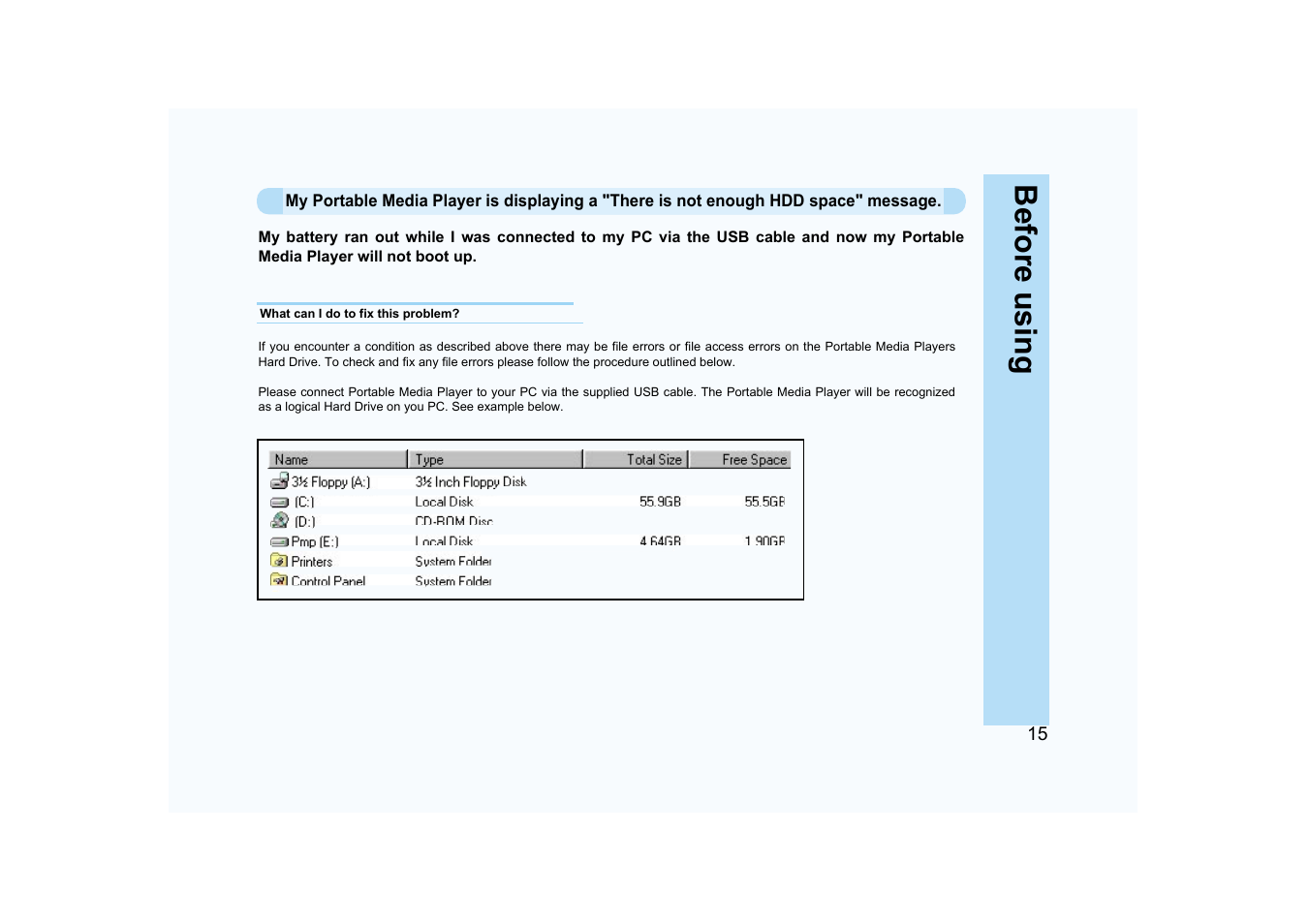 Before using | Ovideon AVIAh User Manual | Page 15 / 68