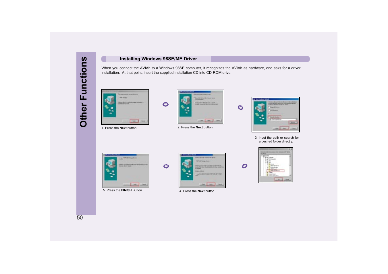 Other functions | Ovideon AVIAh User Manual | Page 50 / 68