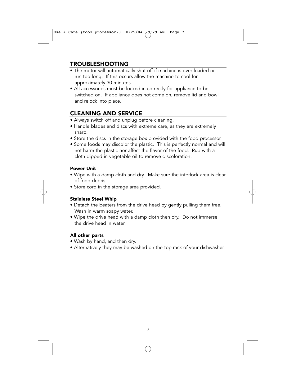 Olive Media Products VFP12 User Manual | Page 7 / 17