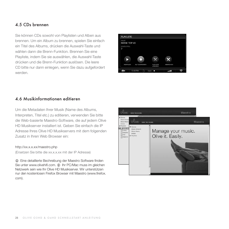 Olive Media Products O3HD User Manual | Page 27 / 103