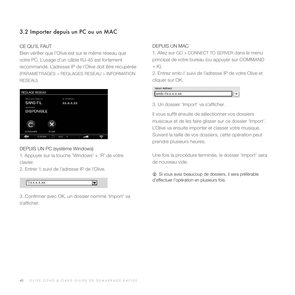 Olive Media Products O3HD User Manual | Page 39 / 103