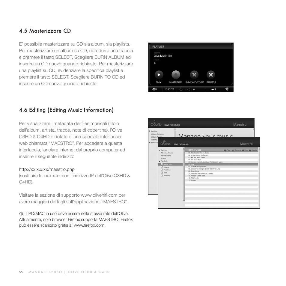 Olive Media Products O3HD User Manual | Page 55 / 103