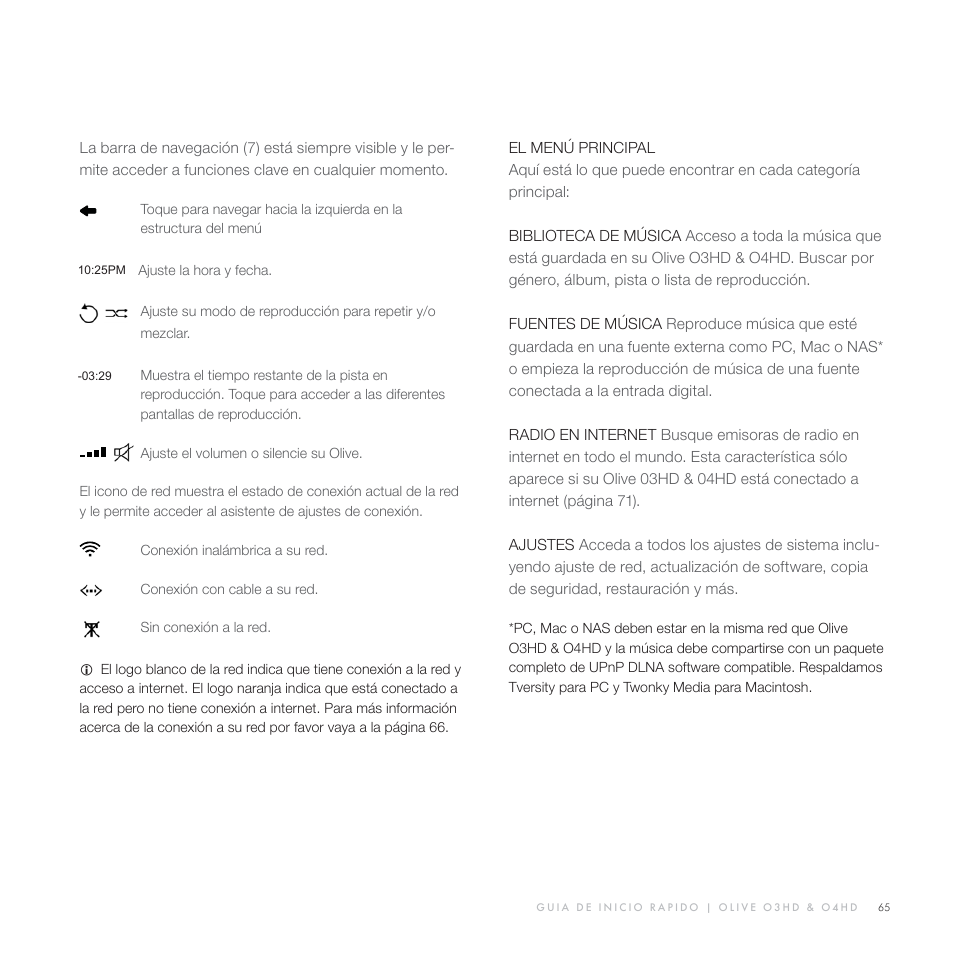 Olive Media Products O3HD User Manual | Page 64 / 103