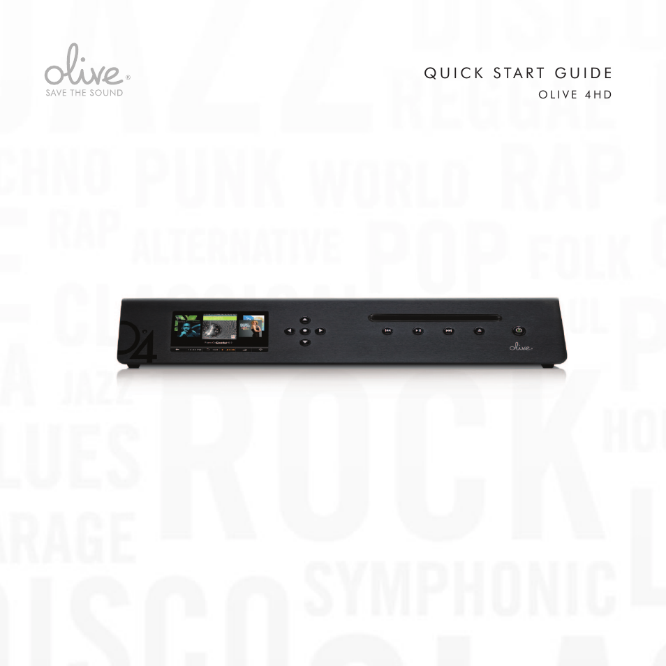 Olive Media Products 4HD User Manual | 19 pages