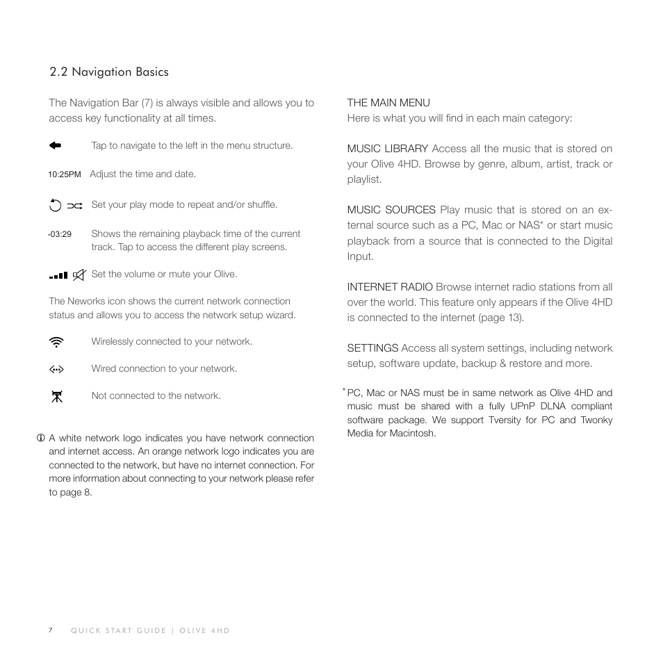 Olive Media Products 4HD User Manual | Page 7 / 19