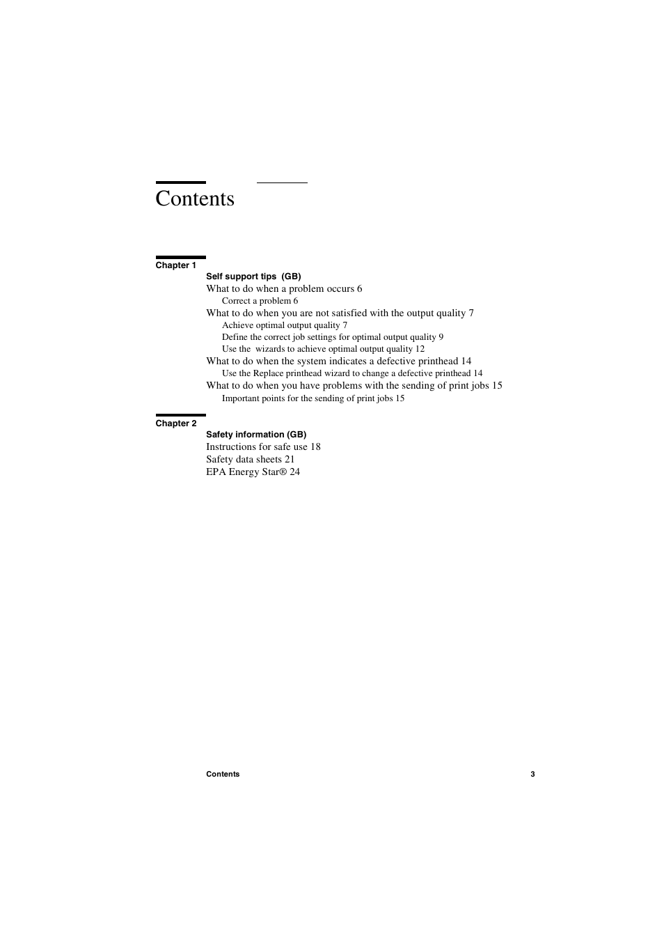 Oce North America TCS400 User Manual | Page 3 / 28