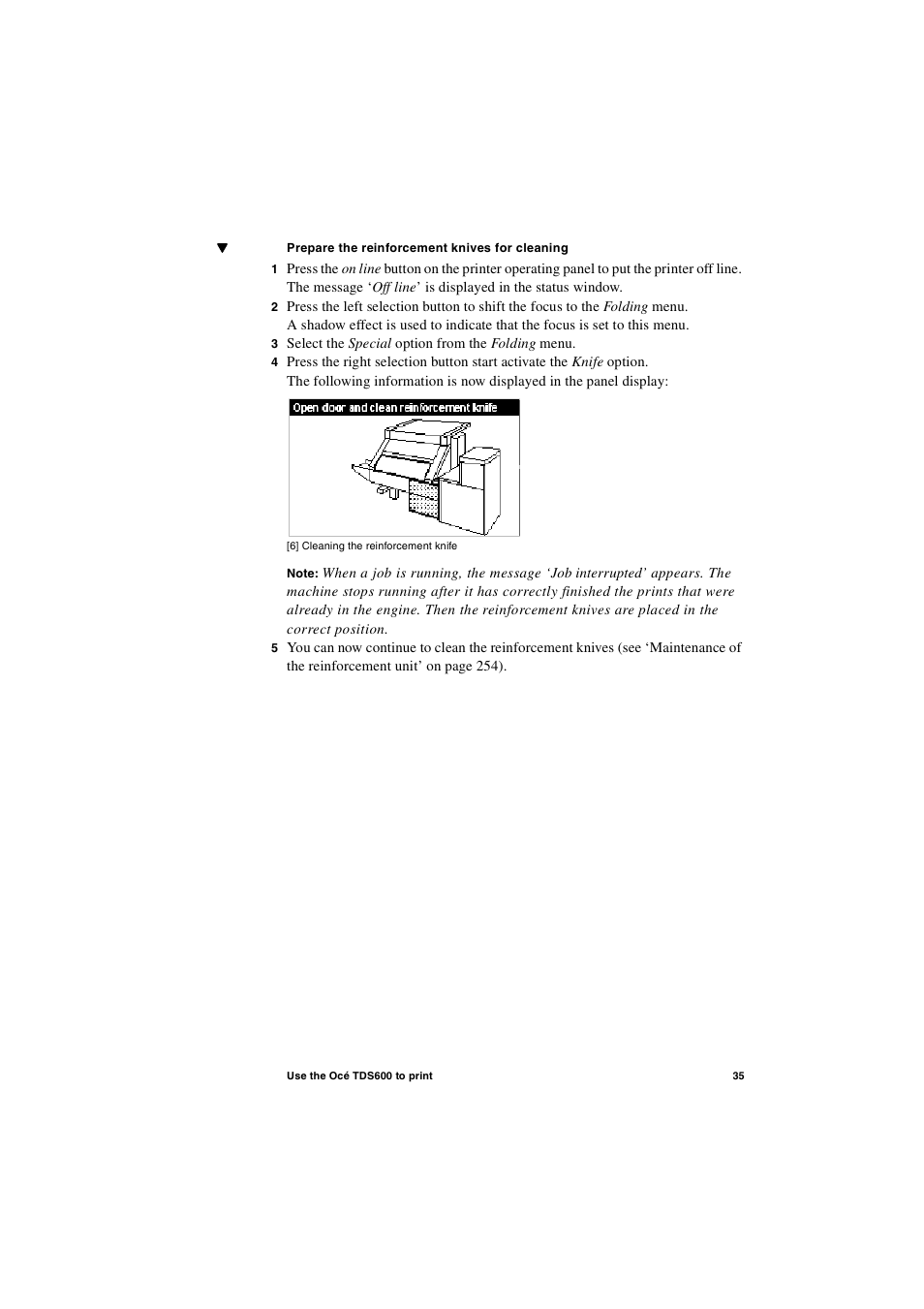 Oce North America TDS600 User Manual | Page 35 / 338