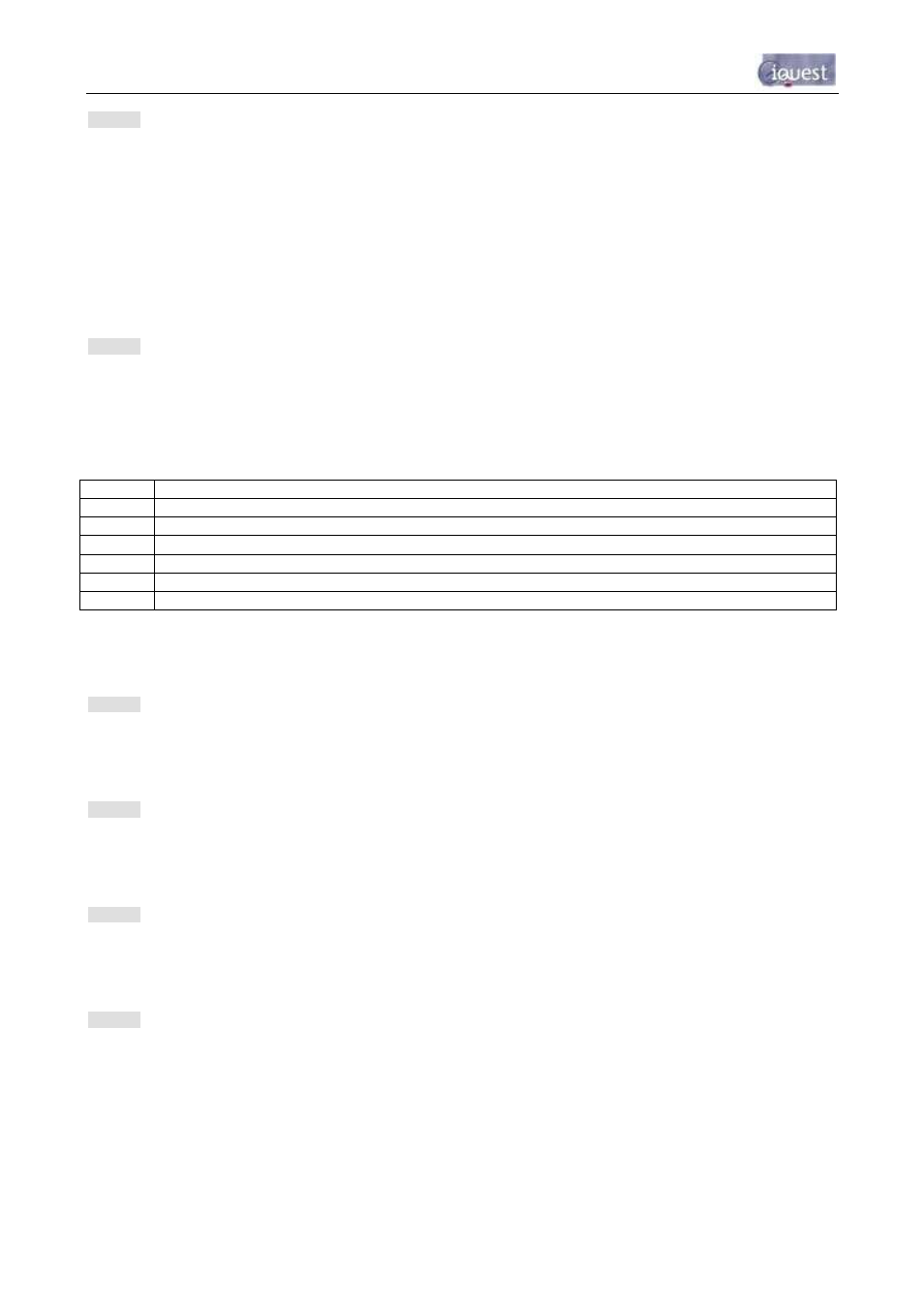 Optiquest iRIS 320 User Manual | Page 39 / 73