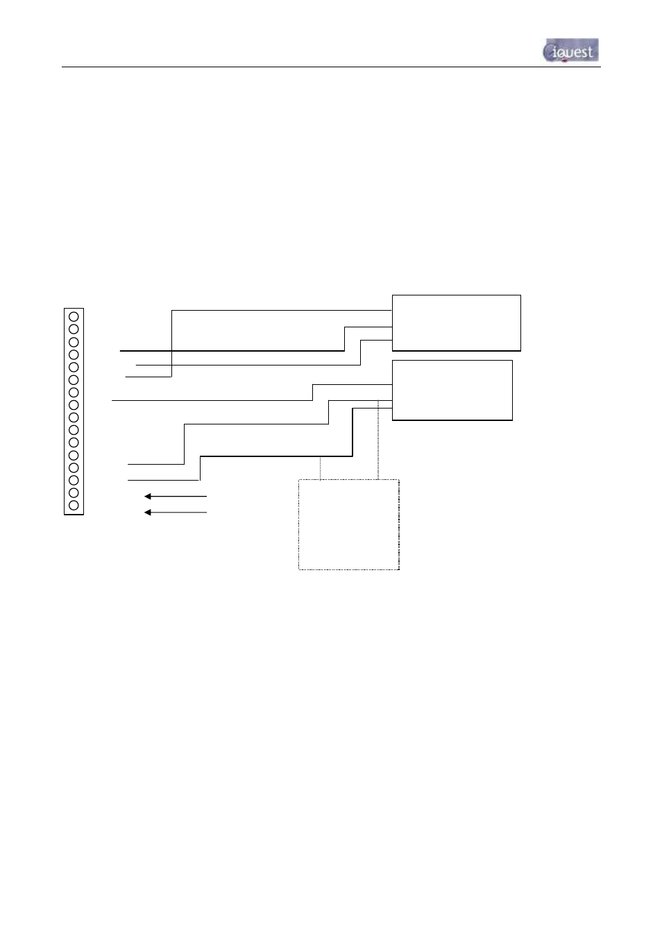 5 connecting analogue wind instruments, Iris i/o connector, External 12v battery (optional) | Optiquest iRIS 320 User Manual | Page 59 / 73