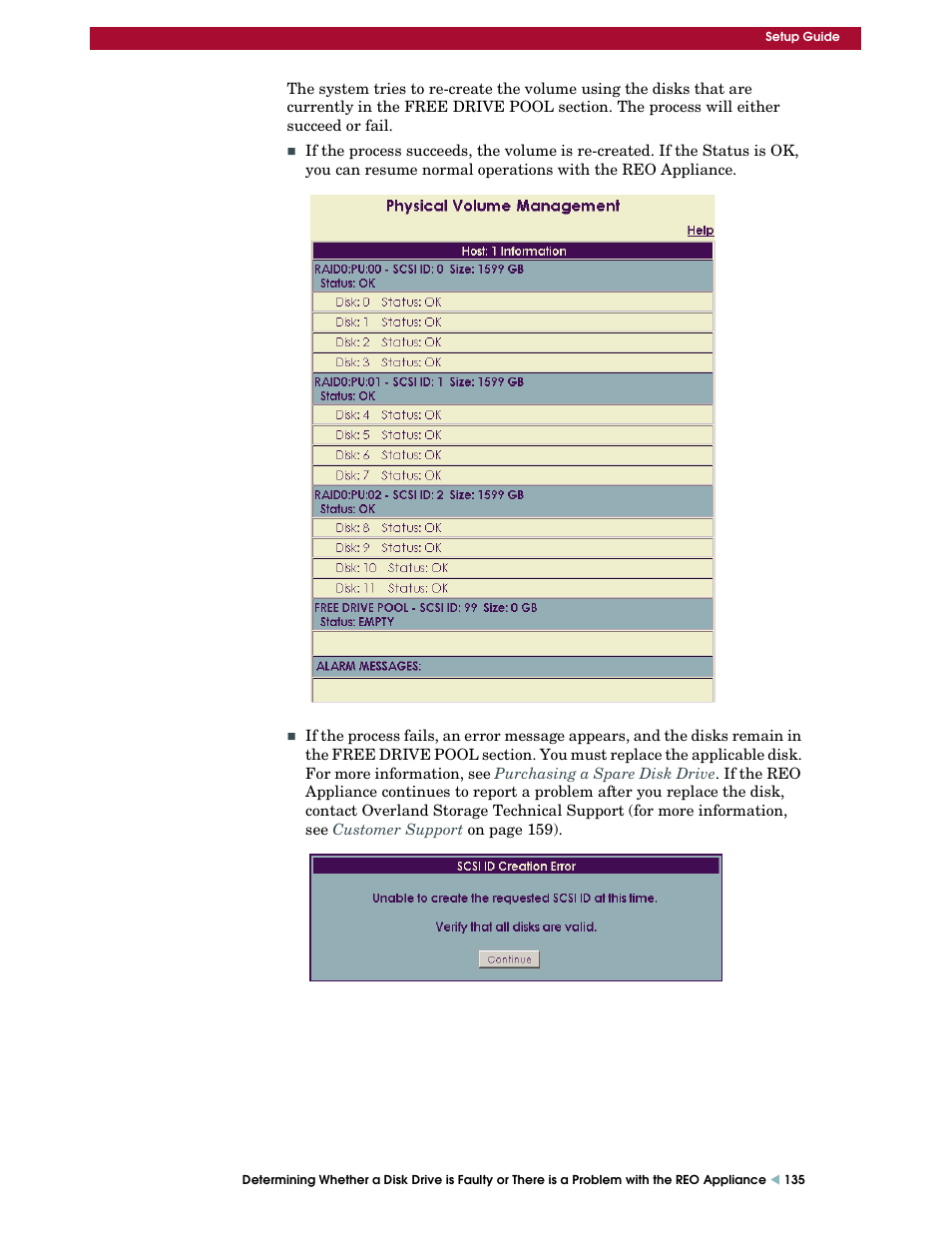 Overland Storage REO 9000 User Manual | Page 135 / 170