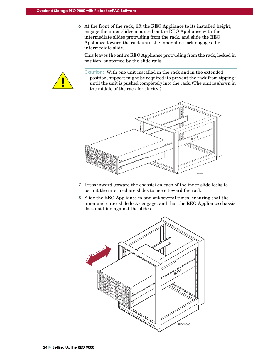 Overland Storage REO 9000 User Manual | Page 24 / 170