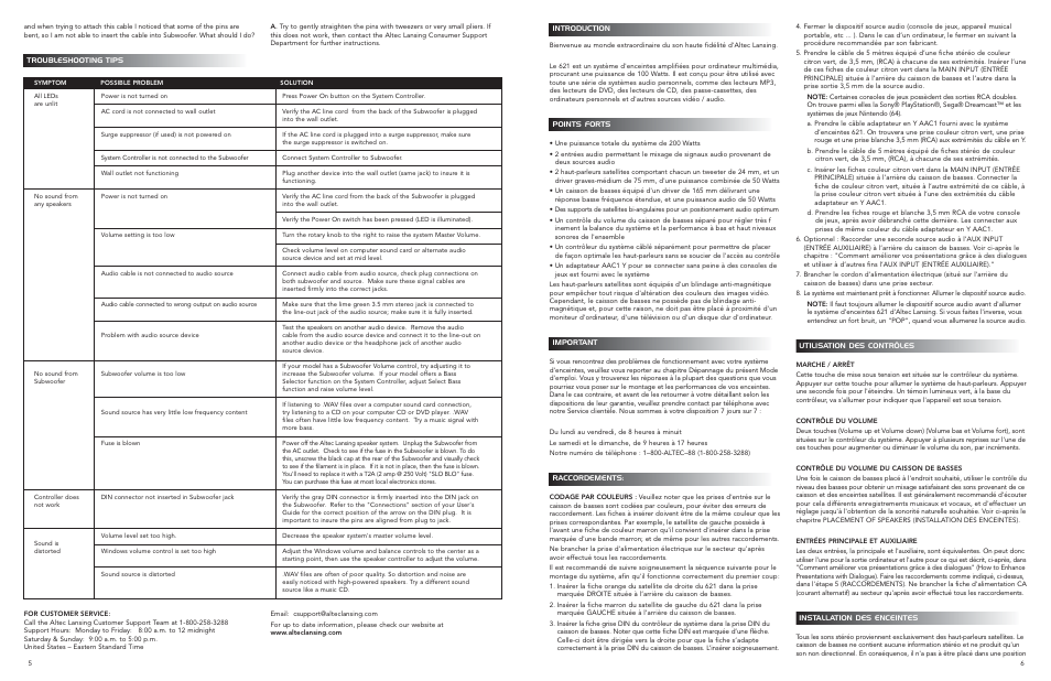 OFT Speakers User Manual | Page 4 / 9