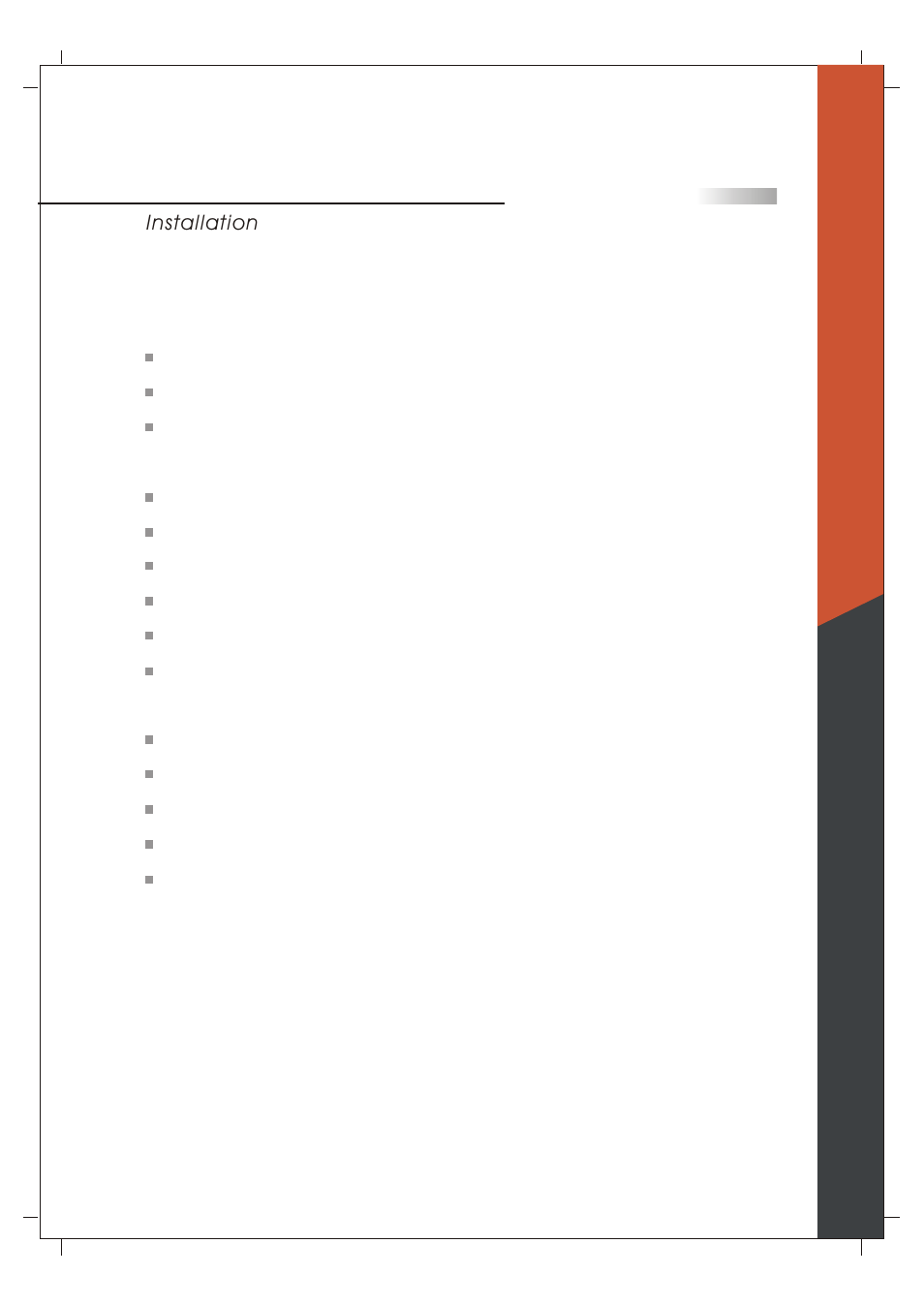 Installation | Olevia 265T FHD User Manual | Page 16 / 75