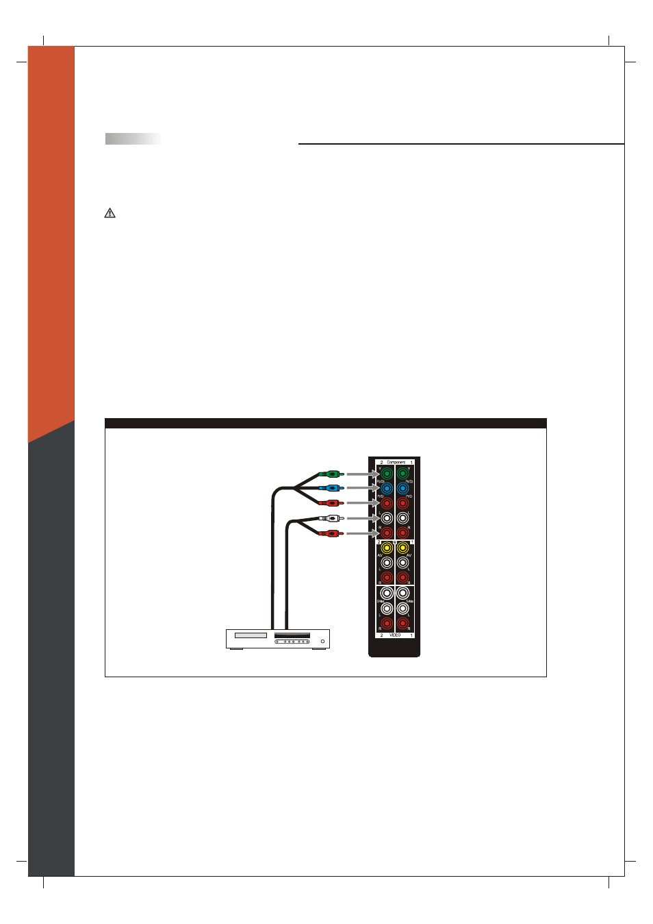 Connecting to a dvd player with component cables, English, For 265 tfhd model | Olevia 265T FHD User Manual | Page 21 / 75