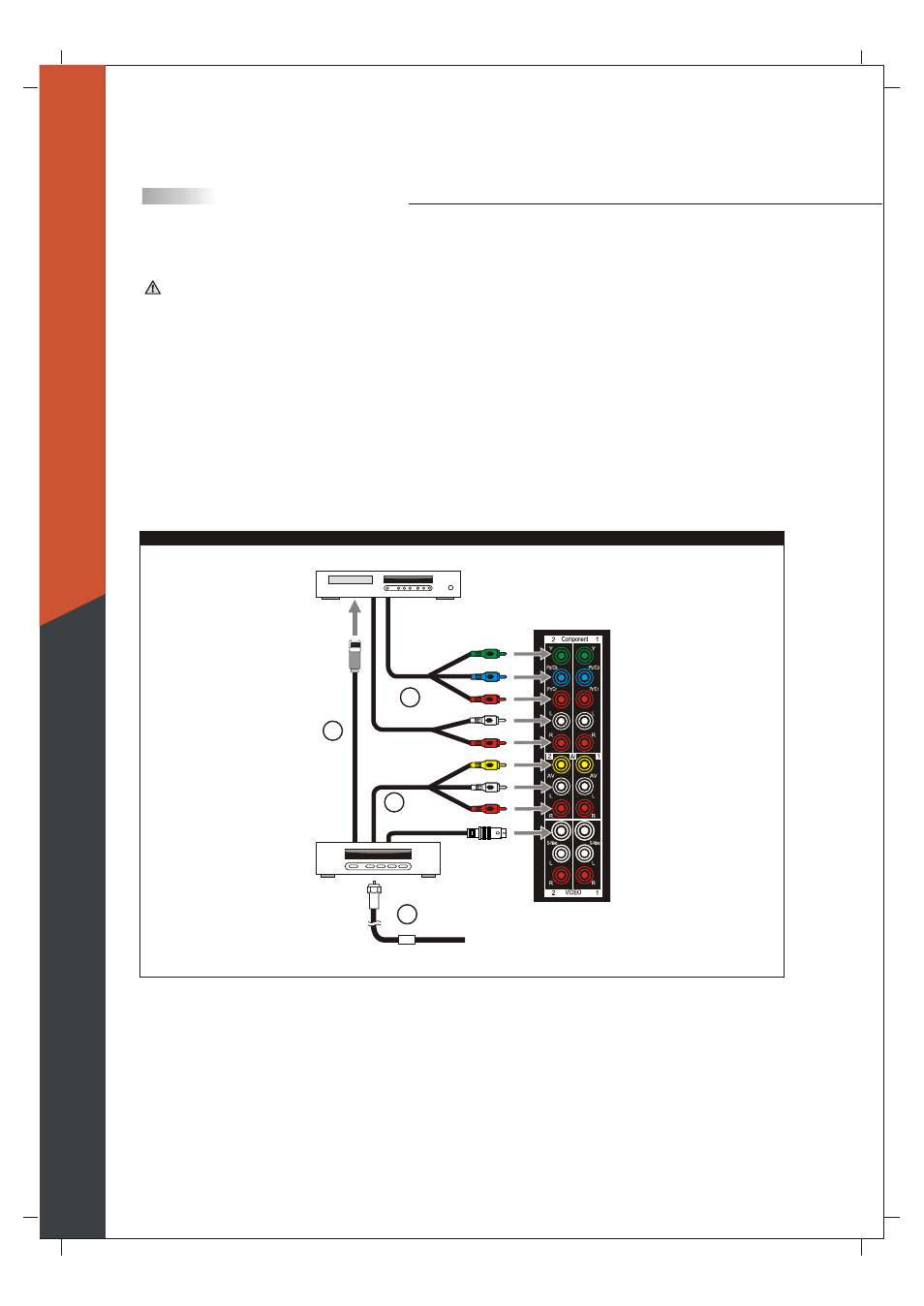 Connecting to a d-vhs with component cables, English, For 265 tfhd model | Olevia 265T FHD User Manual | Page 27 / 75