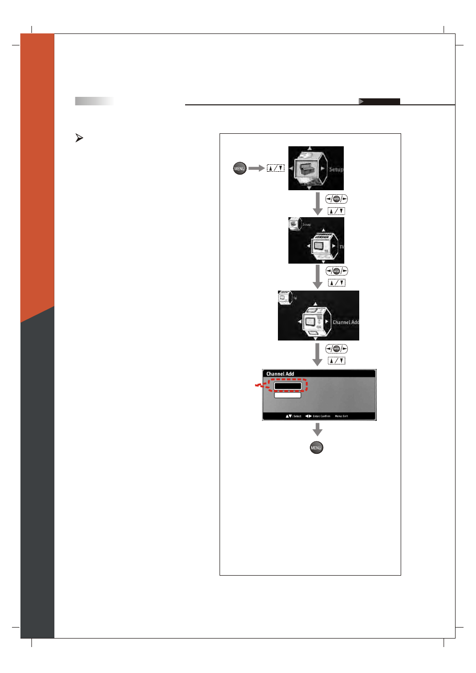 English, Channel add | Olevia 265T FHD User Manual | Page 55 / 75