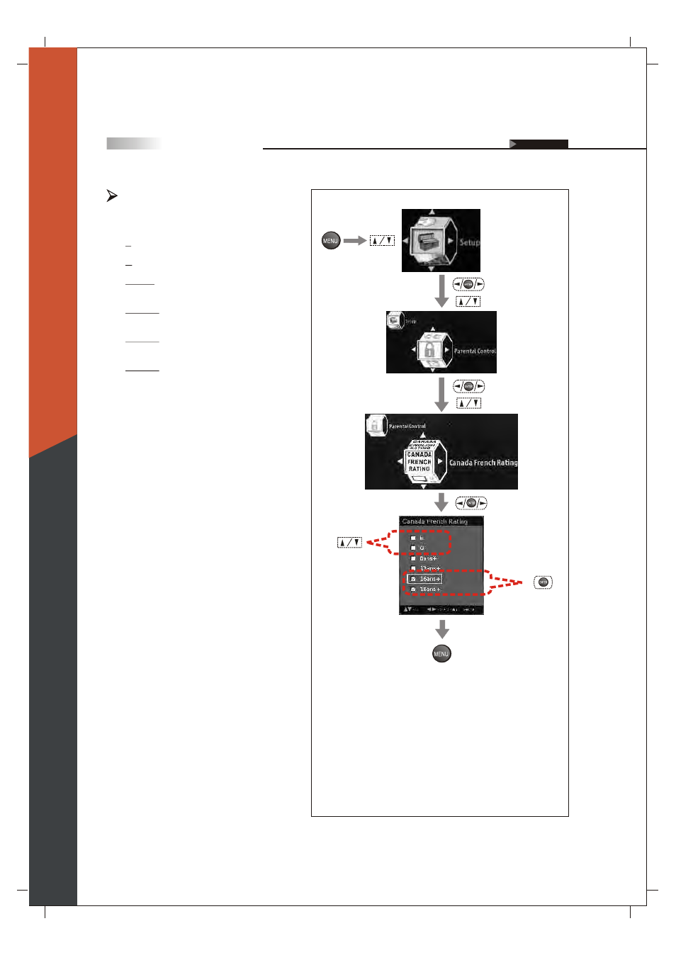 English | Olevia 265T FHD User Manual | Page 61 / 75