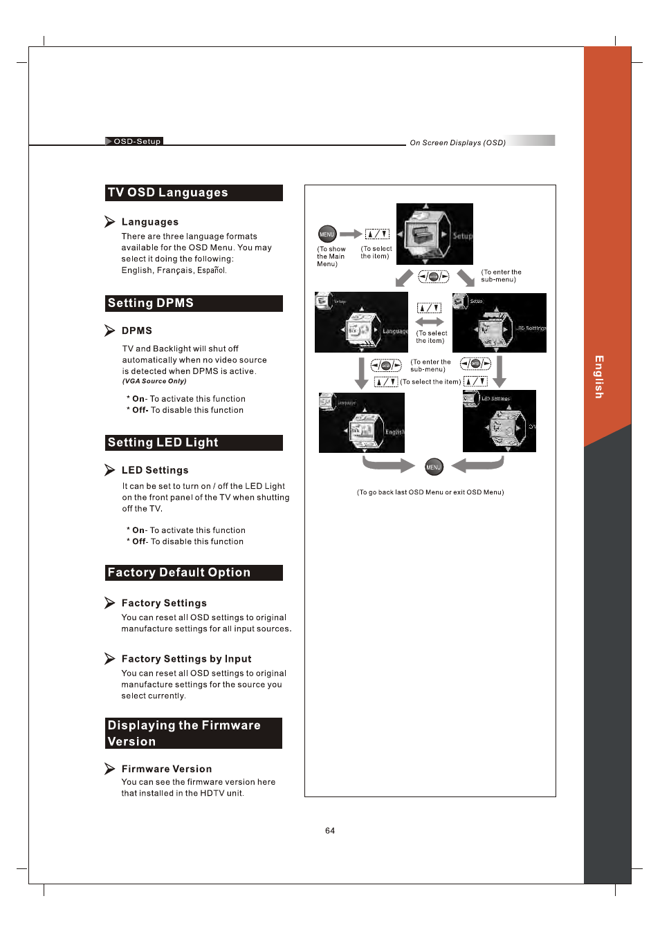 Olevia 265T FHD User Manual | Page 66 / 75