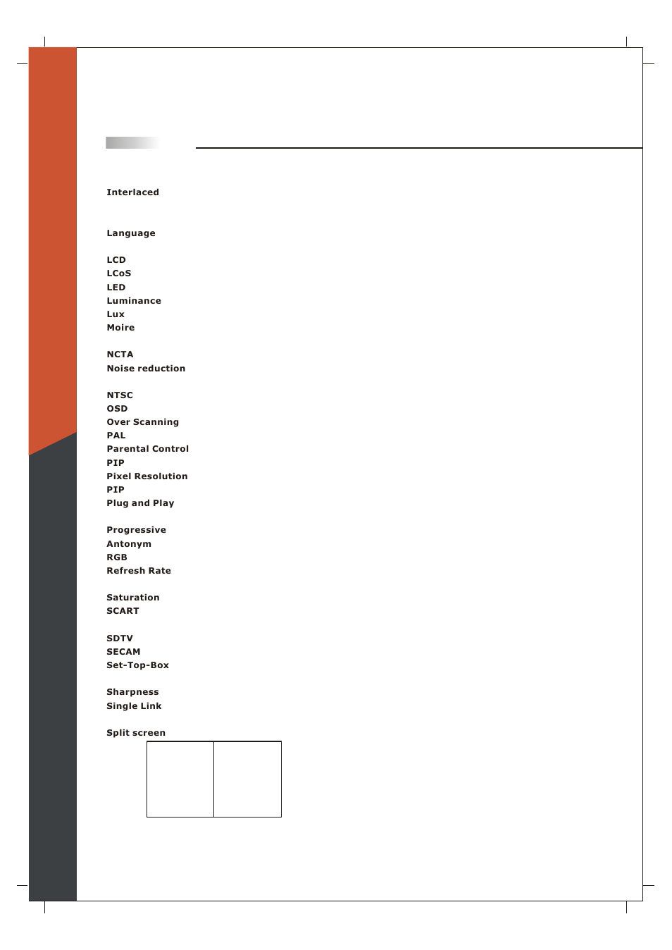 English | Olevia 265T FHD User Manual | Page 73 / 75