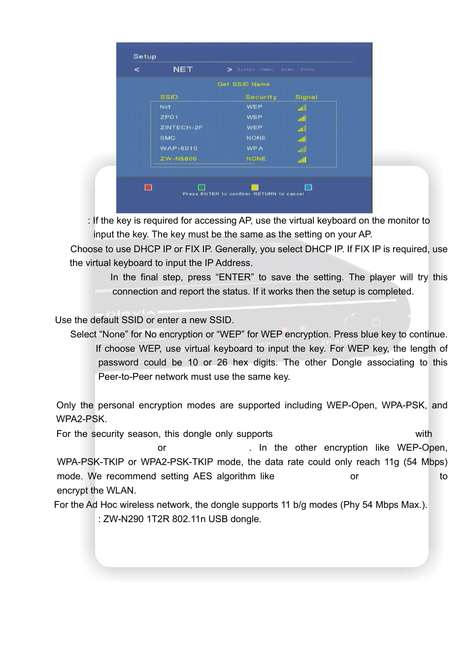 Olevia HD Multimedia Player ZP-500 User Manual | Page 14 / 47