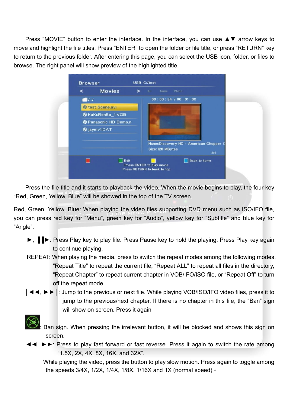 Olevia HD Multimedia Player ZP-500 User Manual | Page 16 / 47