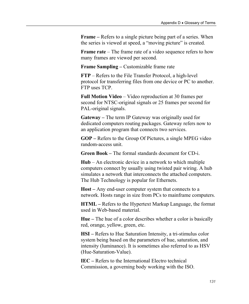 Optibase MGW 2400 WMT User Manual | Page 141 / 156