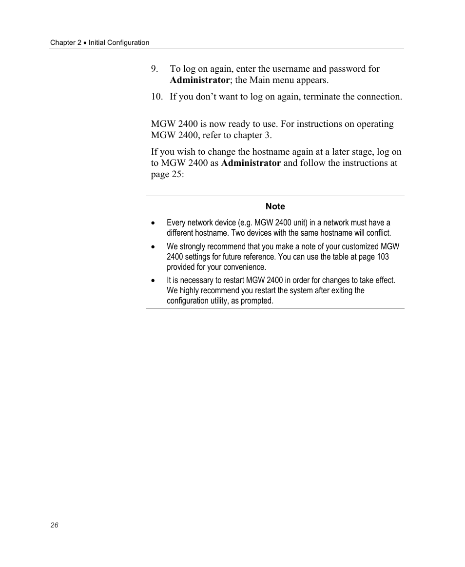 Optibase MGW 2400 WMT User Manual | Page 36 / 156