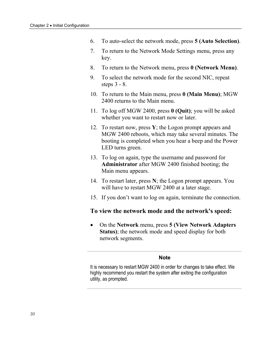 Optibase MGW 2400 WMT User Manual | Page 40 / 156