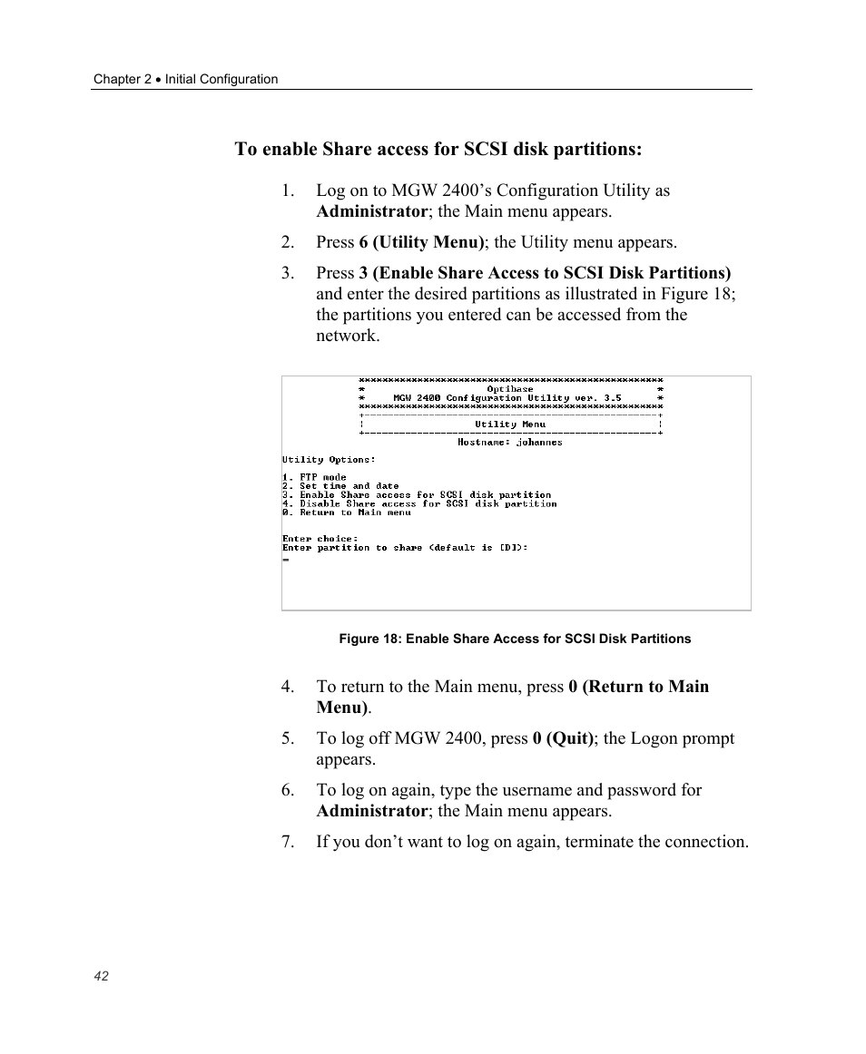 Optibase MGW 2400 WMT User Manual | Page 52 / 156