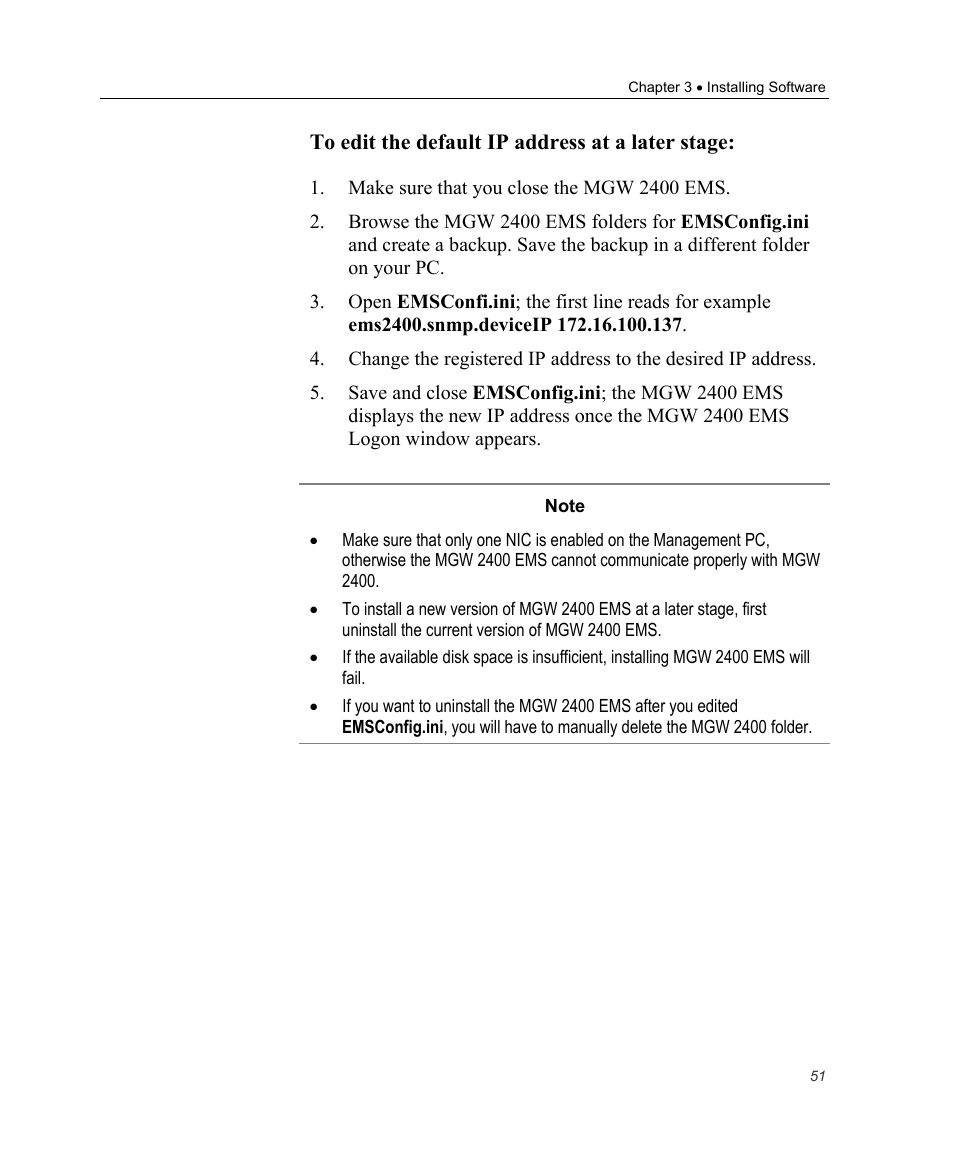 Optibase MGW 2400 WMT User Manual | Page 61 / 156