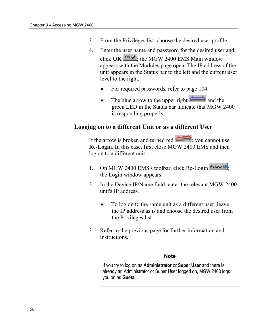 Optibase MGW 2400 WMT User Manual | Page 66 / 156