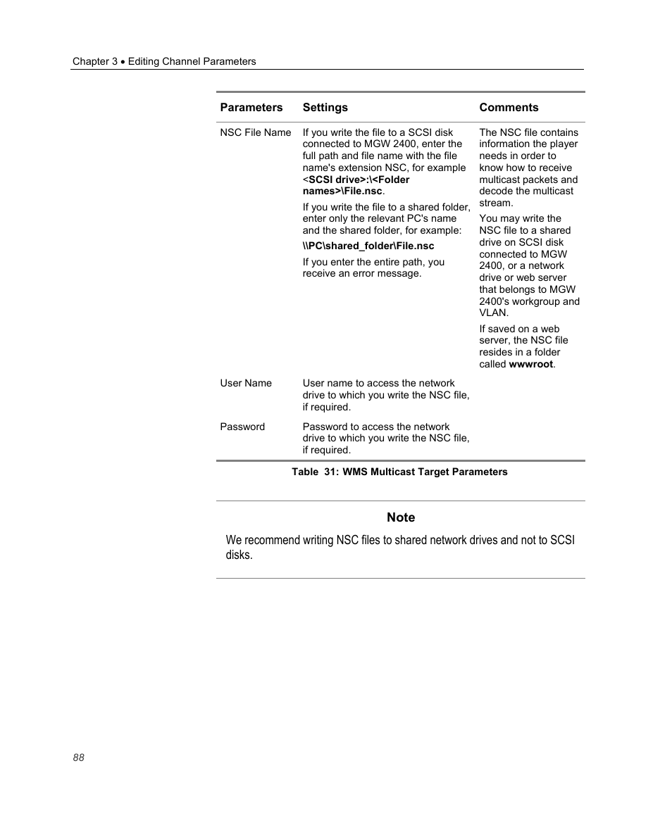 Optibase MGW 2400 WMT User Manual | Page 98 / 156