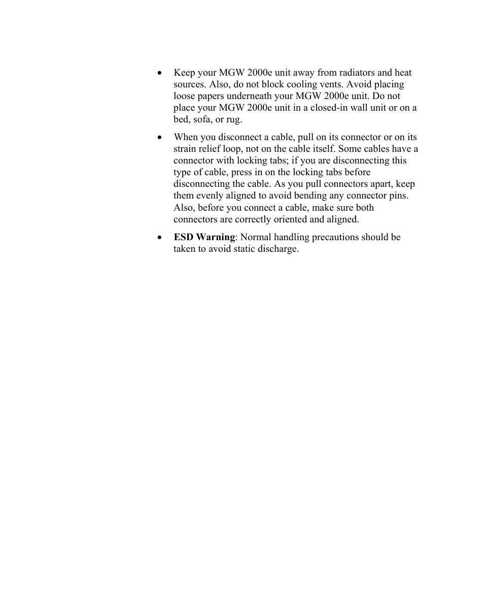 Optibase MGW 2000e User Manual | Page 4 / 28