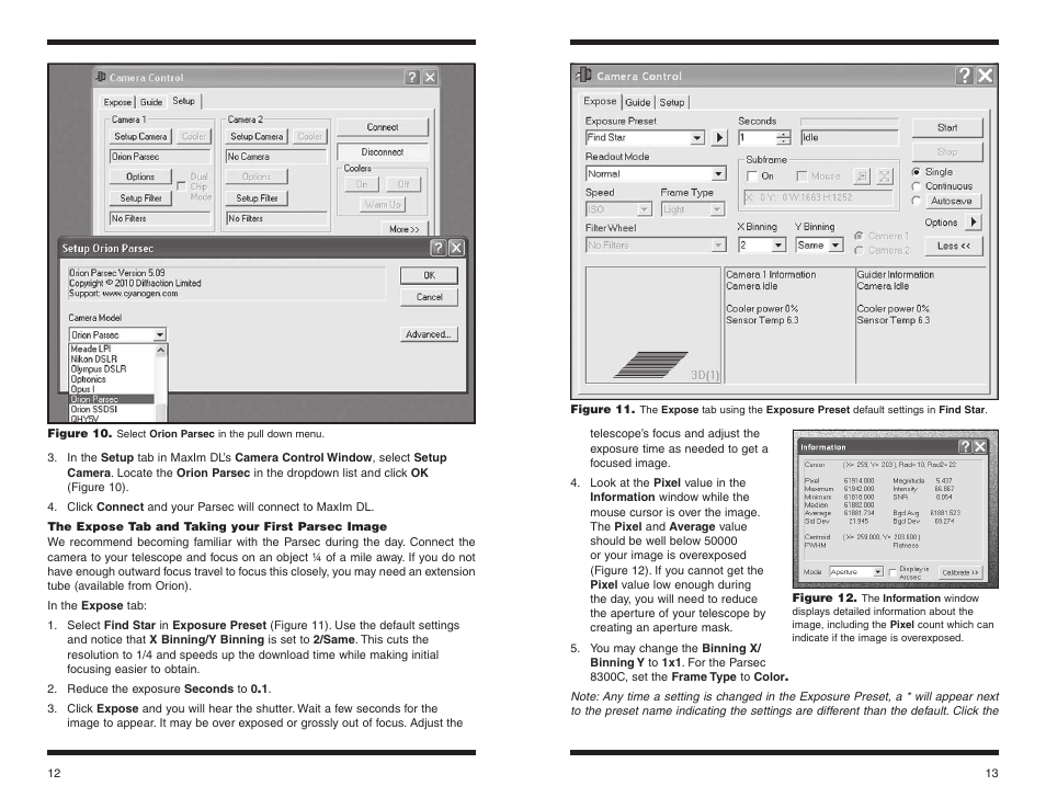 Orion PARSEC 8300M User Manual | Page 7 / 23