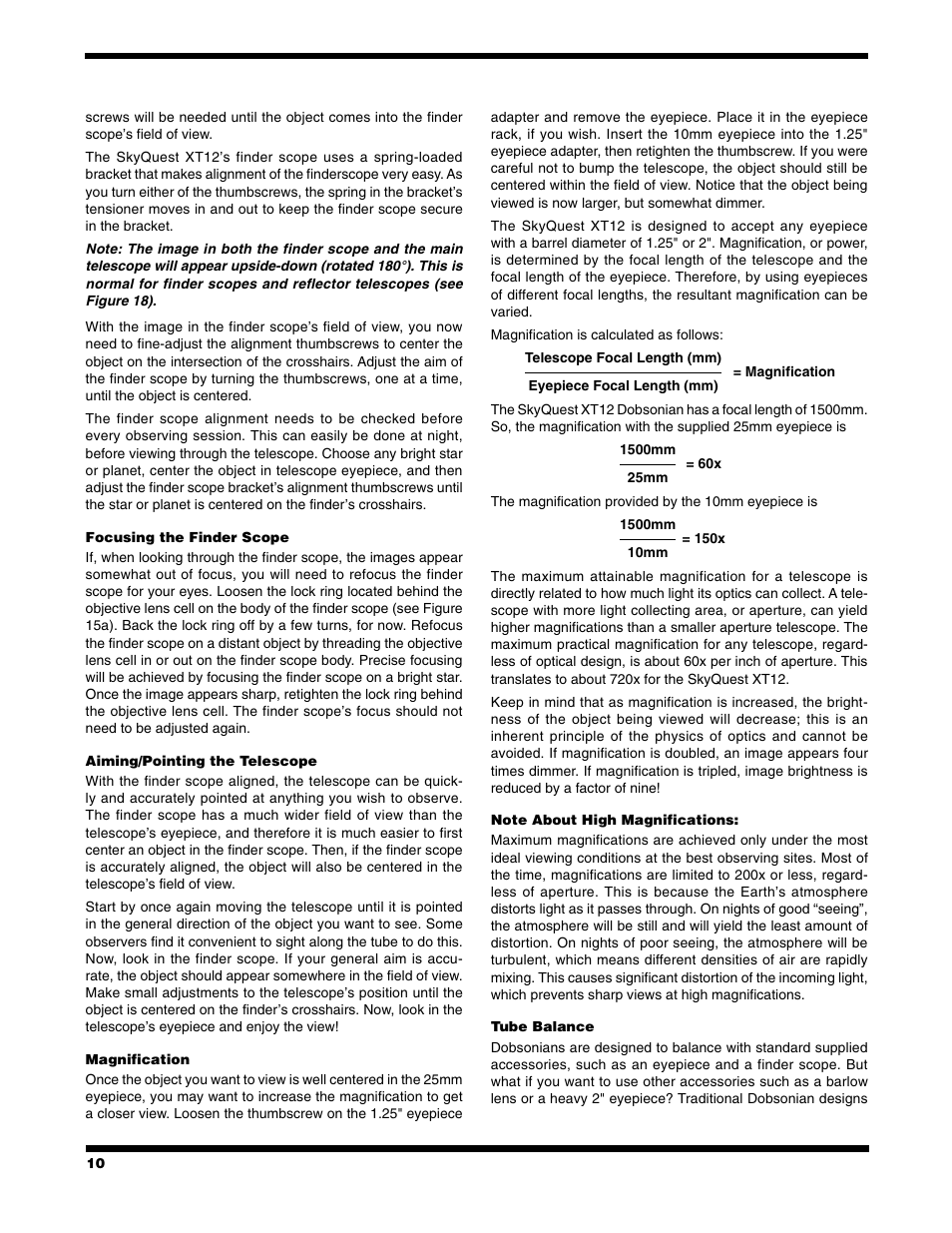 Orion 9966 User Manual | Page 10 / 20