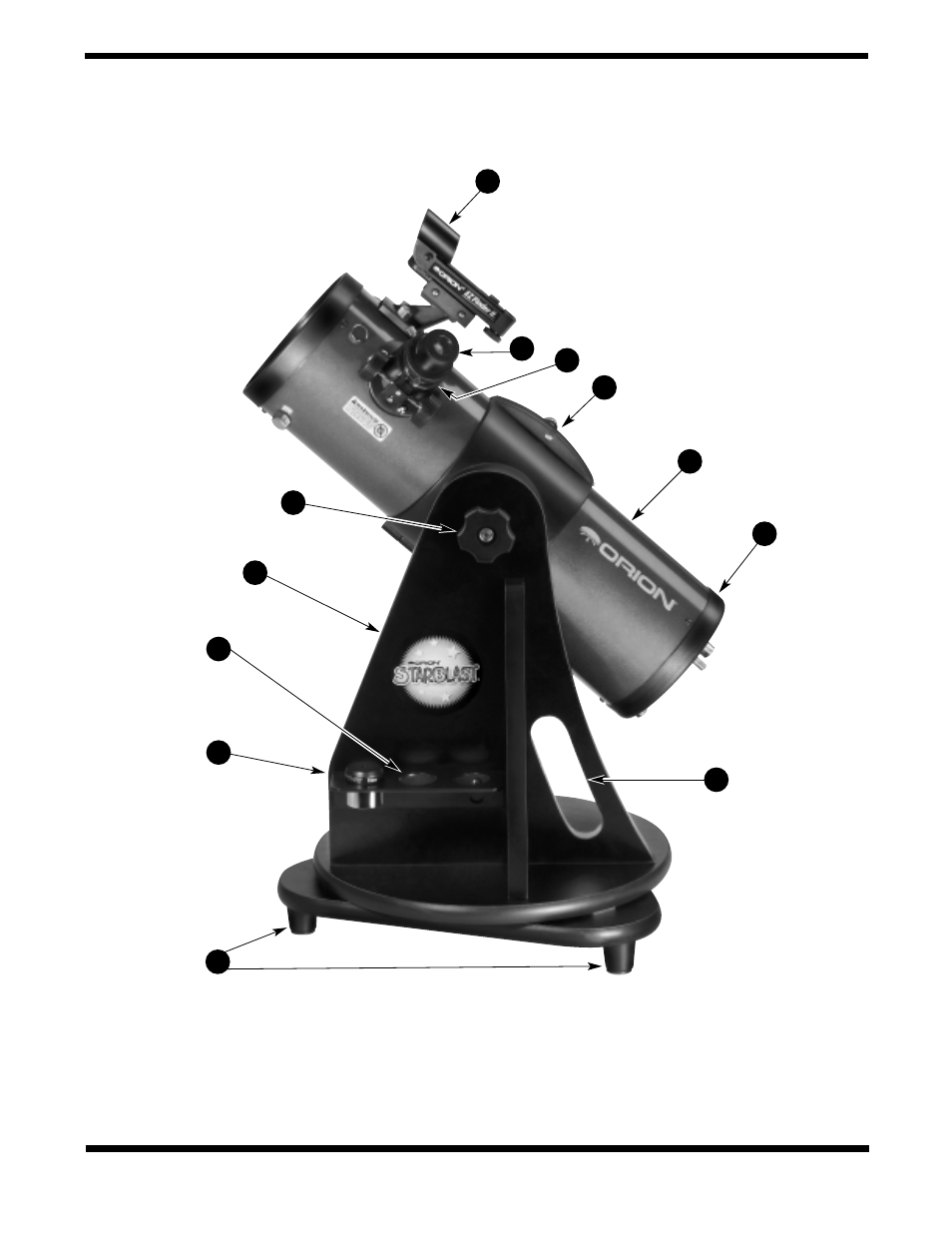 Orion STARBLAST 9814 User Manual | Page 2 / 12